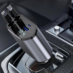 JOYROOM CCL05 50W 4 in 1 Retractable Cable Car Charger