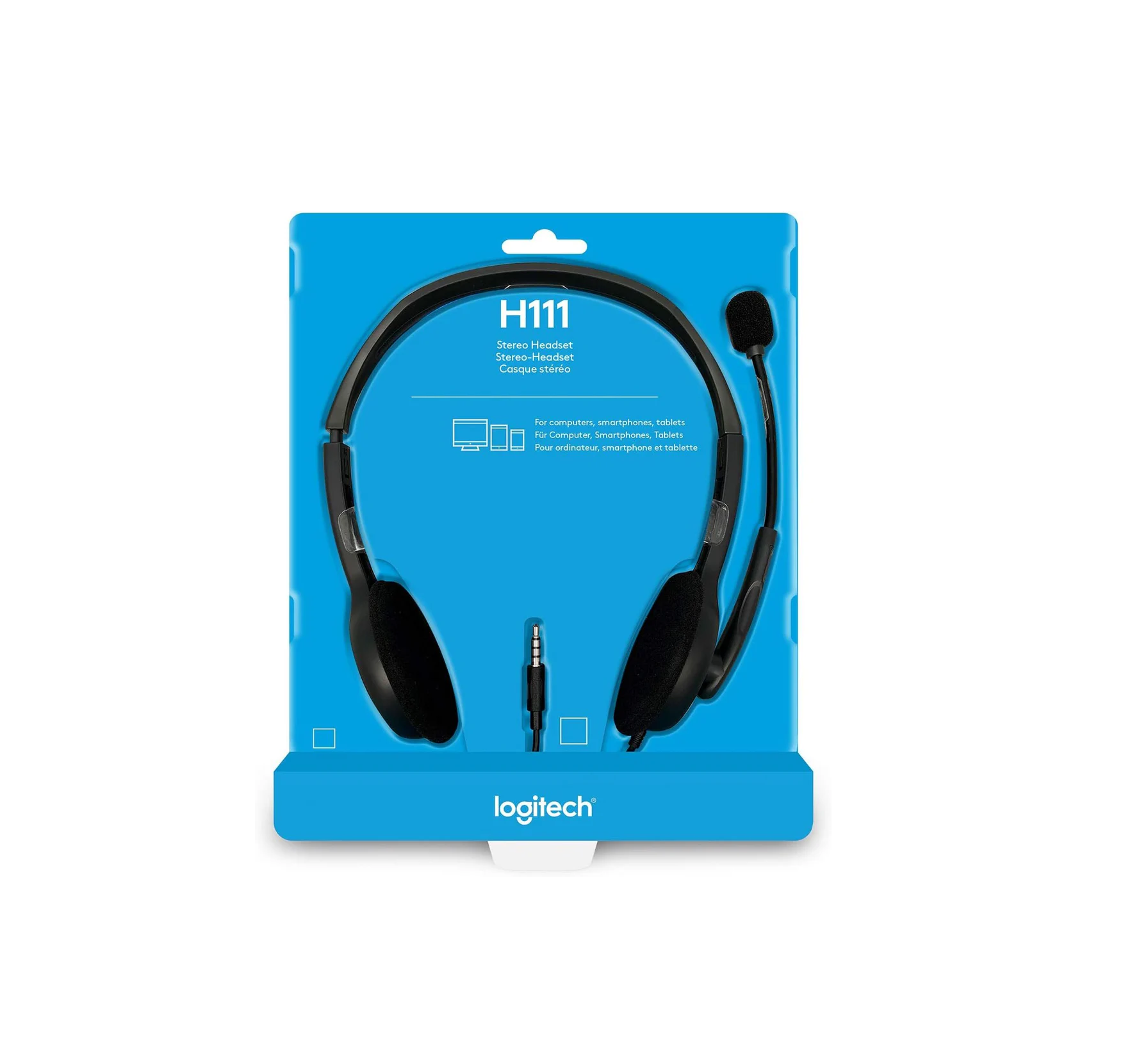 Logitech H111 Stereo Business Headset with Adjustable Headband