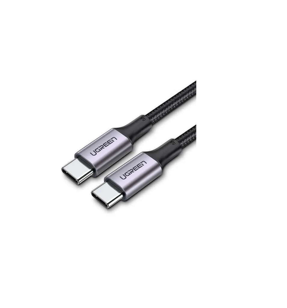 UGREEN 100W BRAIDED C TO C 1M DATA CABLE