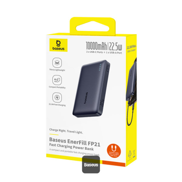 Baseus EnerFill FP21 Power Bank | 10000mAh