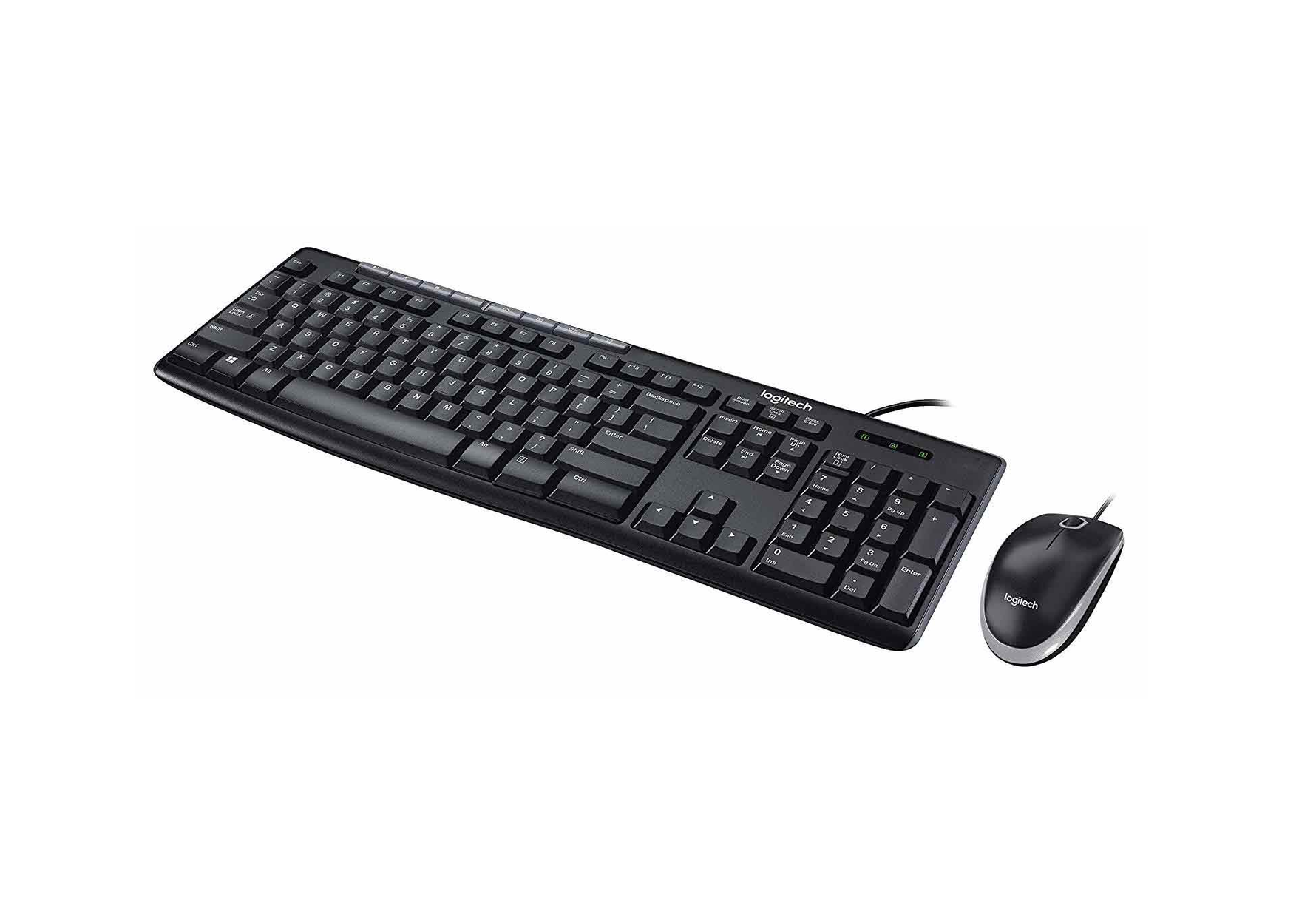 Logitech MK200 Media Keyboard And Mouse Combo With Media Shortcut Keys