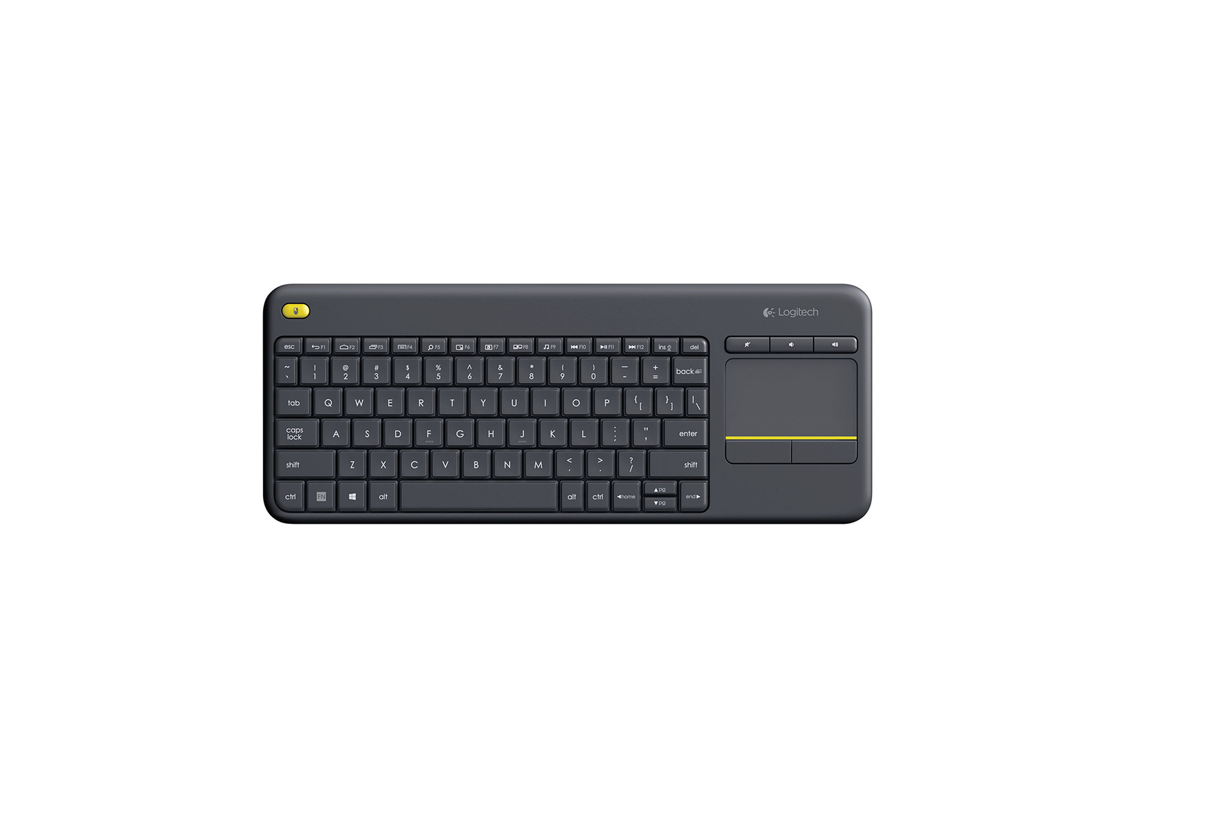 LOGITECH K400 PLUS WIRELESS TOUCH KEYBOARD