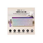 AULA HERO84 HE 84-Key Wired Hall Effect Magnetic Gaming Keyboard