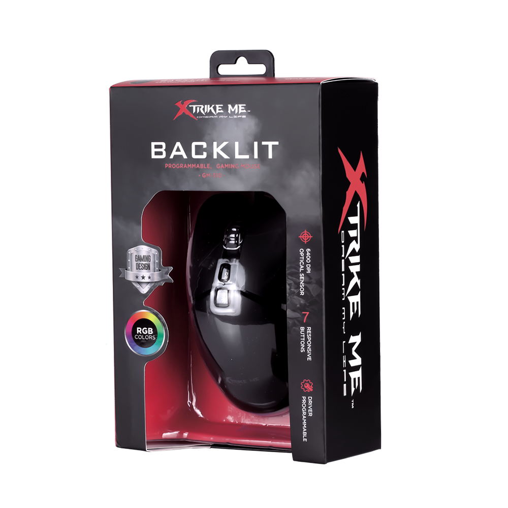 XTRIKE ME BLACKLIT GM-310 RGB