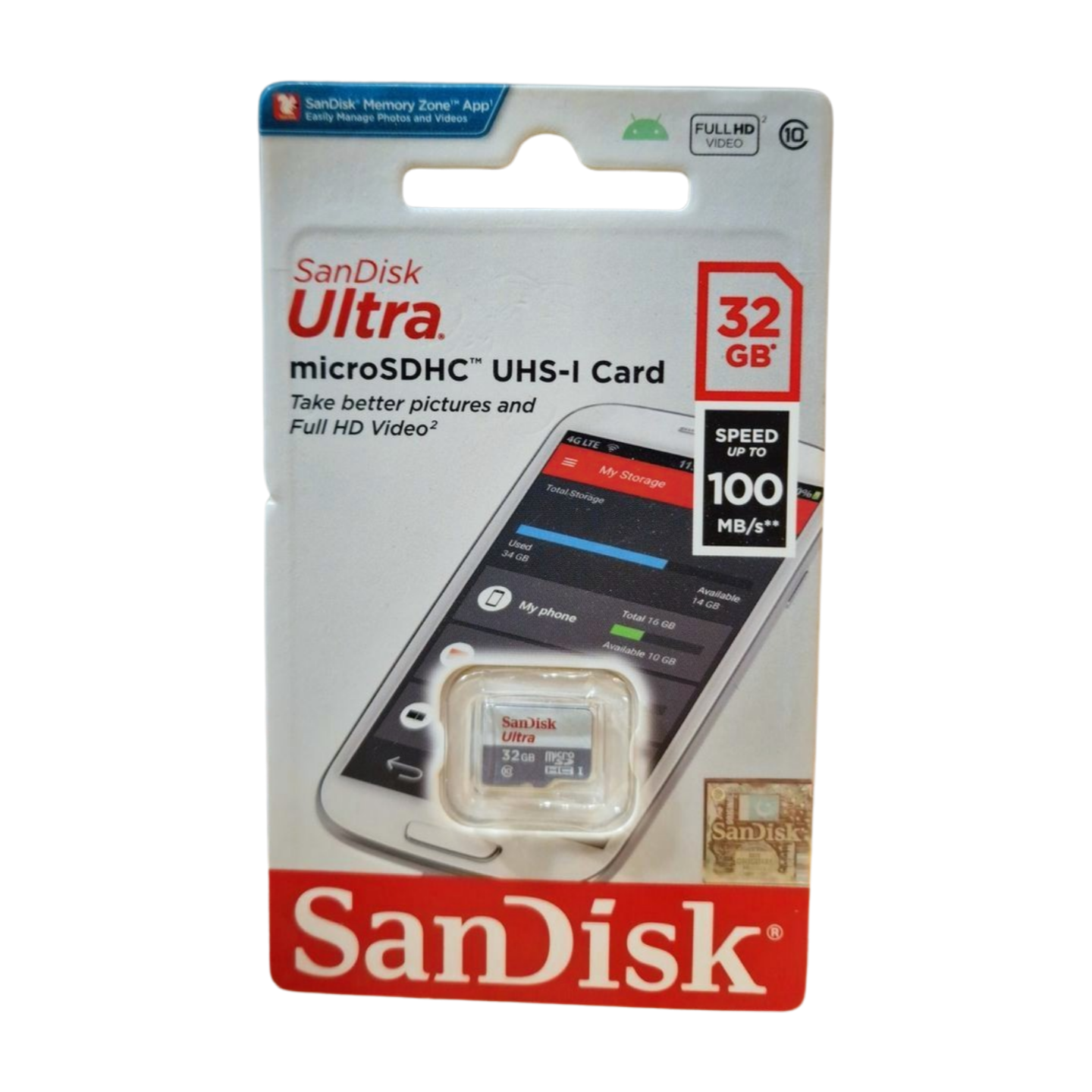 SanDisk Ultra Micro SD Memory Card 32GB
