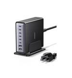 UGreen Nexode 200W USB-C Desktop Charger 6-Port GaN PD Fast Charger With Type C To C 3ft Cable