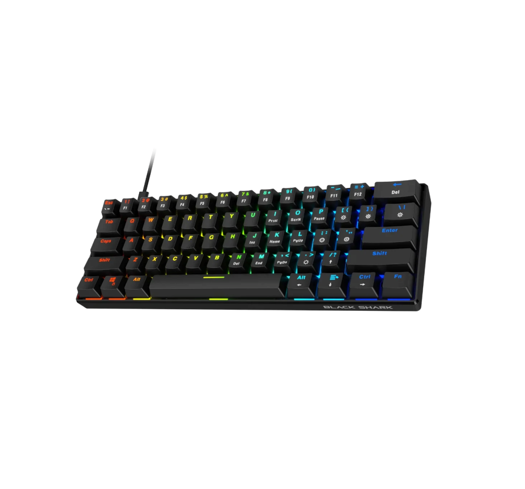 Black Shark Sixgill K4 60% RGB Mechanical Wired Gaming Keyboard