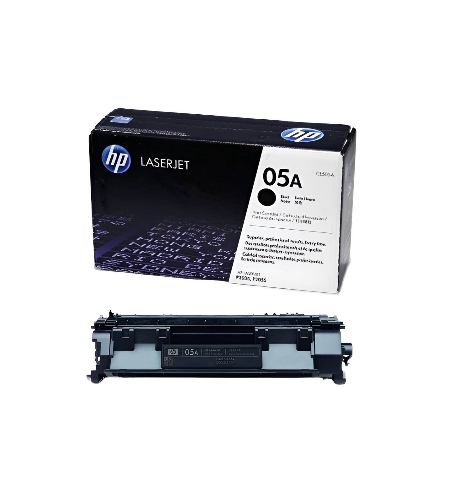 HP 05A  high copy Black LaserJet Toner Cartridge for Hp Printer