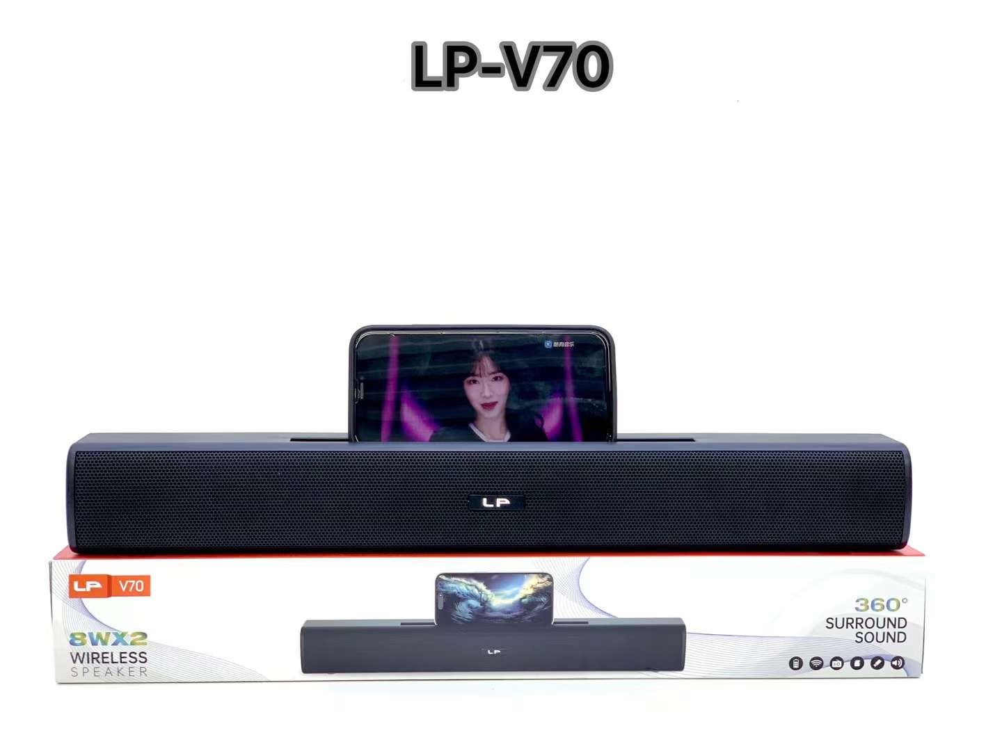V70 8WX2 Wireless Speaker | Bluetooth Speaker Bar New product