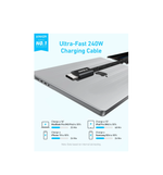Anker Zolo USB C to USB C 240W Cable 1.5m A8060