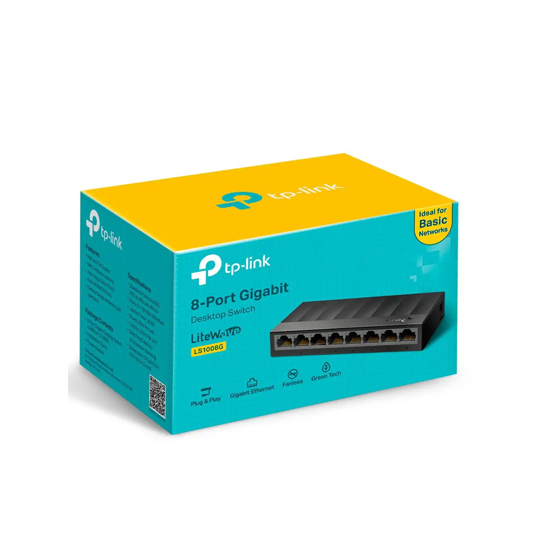 TP-Link LS1008G 8-Port 10/100/1000Mbps