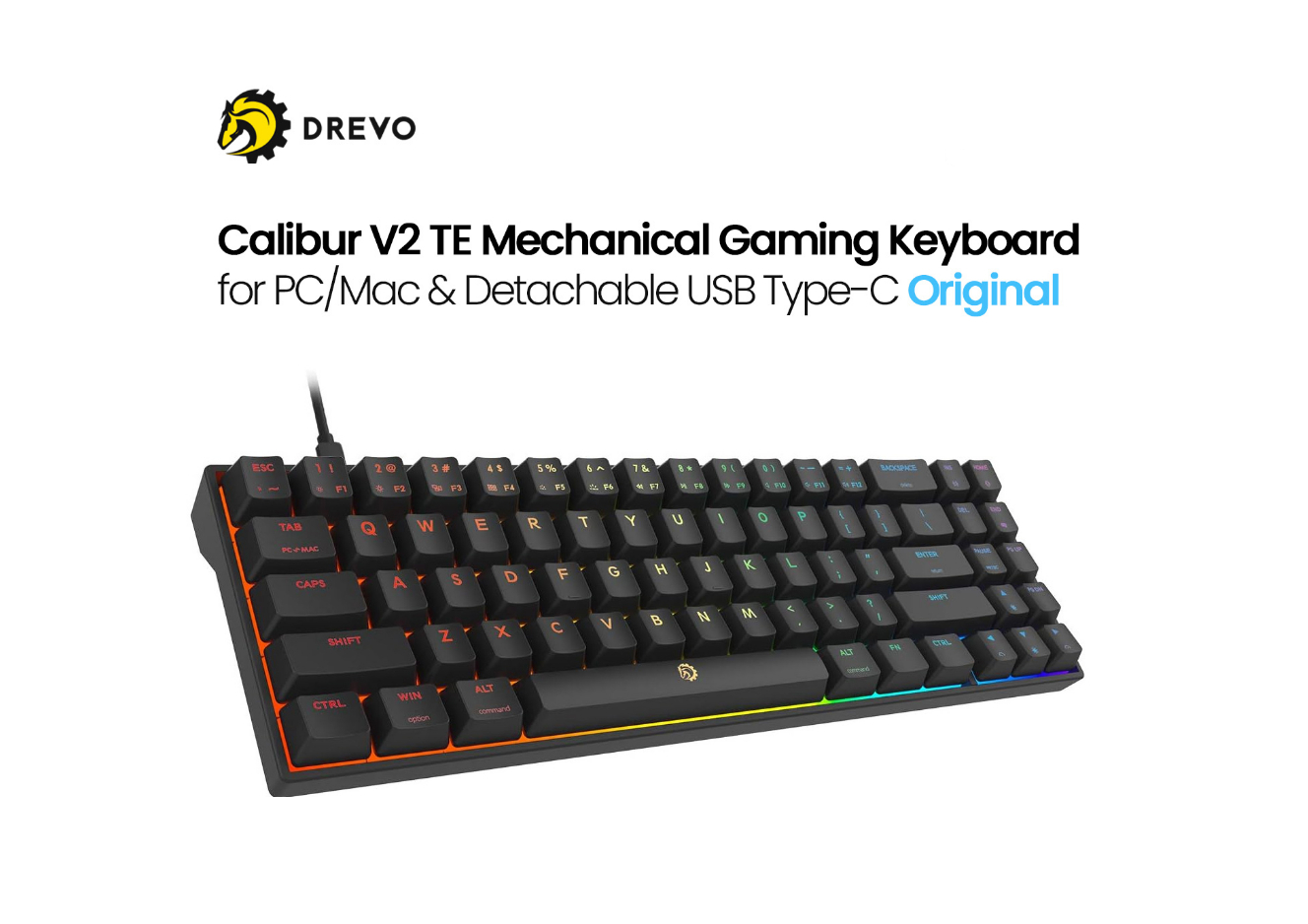 Drevo Calibur V2 TE Mechanical Gaming Keyboard
