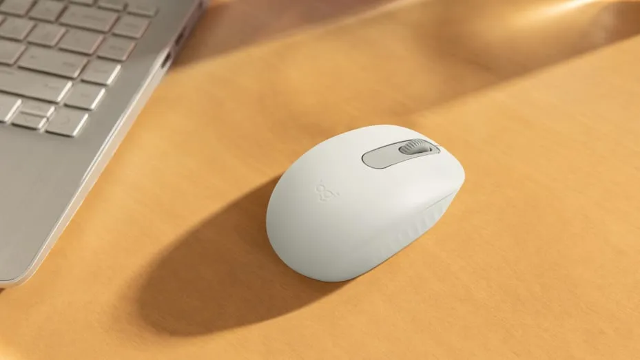 Logitech M196 Bluetooth Wireless Mouse - Off White