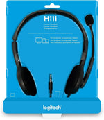 Logitech H111 Stereo Business Headset with Adjustable Headband