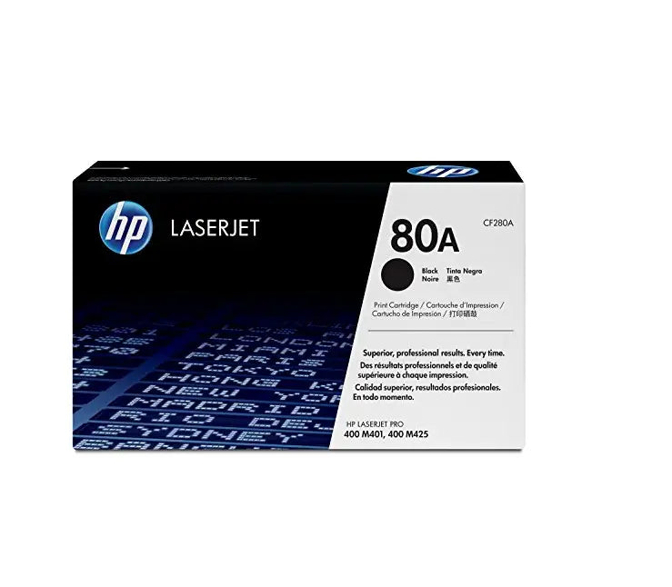 HP 80A Black Toner Cartridge hp