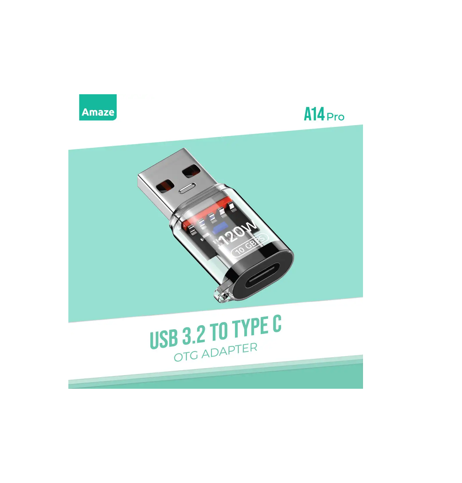 AMAZE USB 3.2 TO TYPE C OTG Adapter – A14 Pro