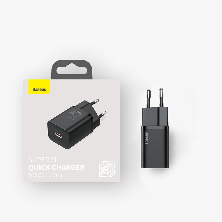 Baseus Super Si 25W Adapter 1C Quick Charger