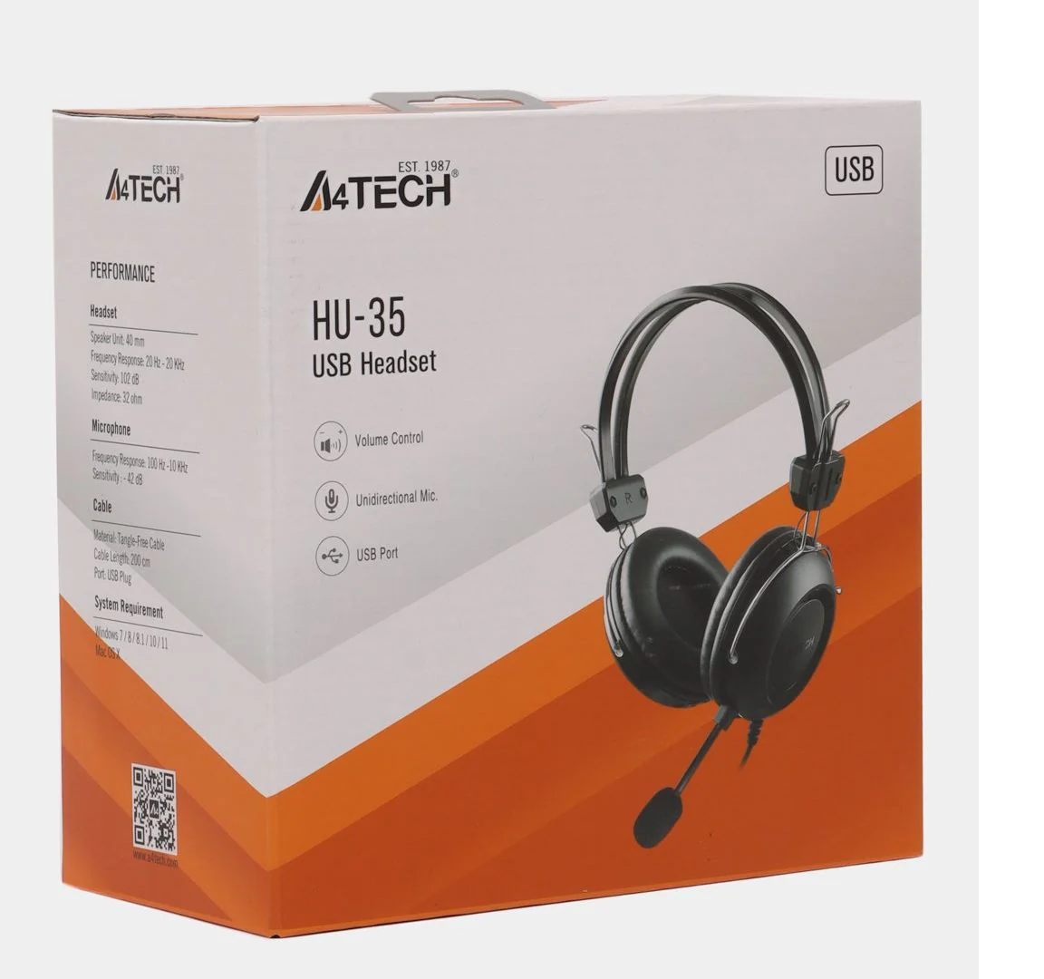 A4Tech HU-35 Headphones