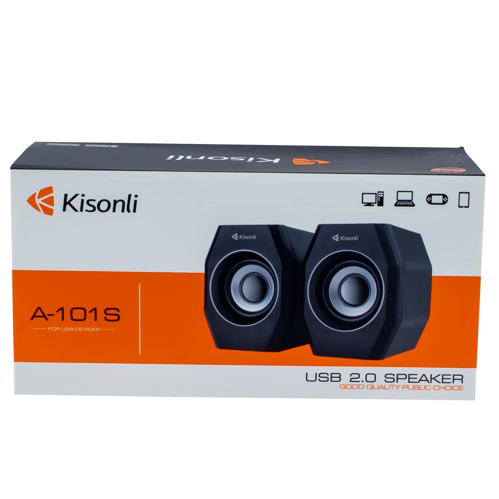 Kisonli Multimedia USB 2.0 Speakers A-101S