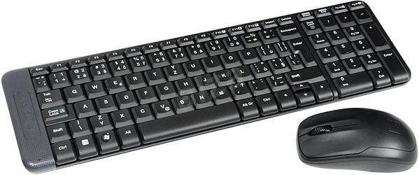 Logitech MK220 Wireless Keyboard & Mouse Combo (Black)