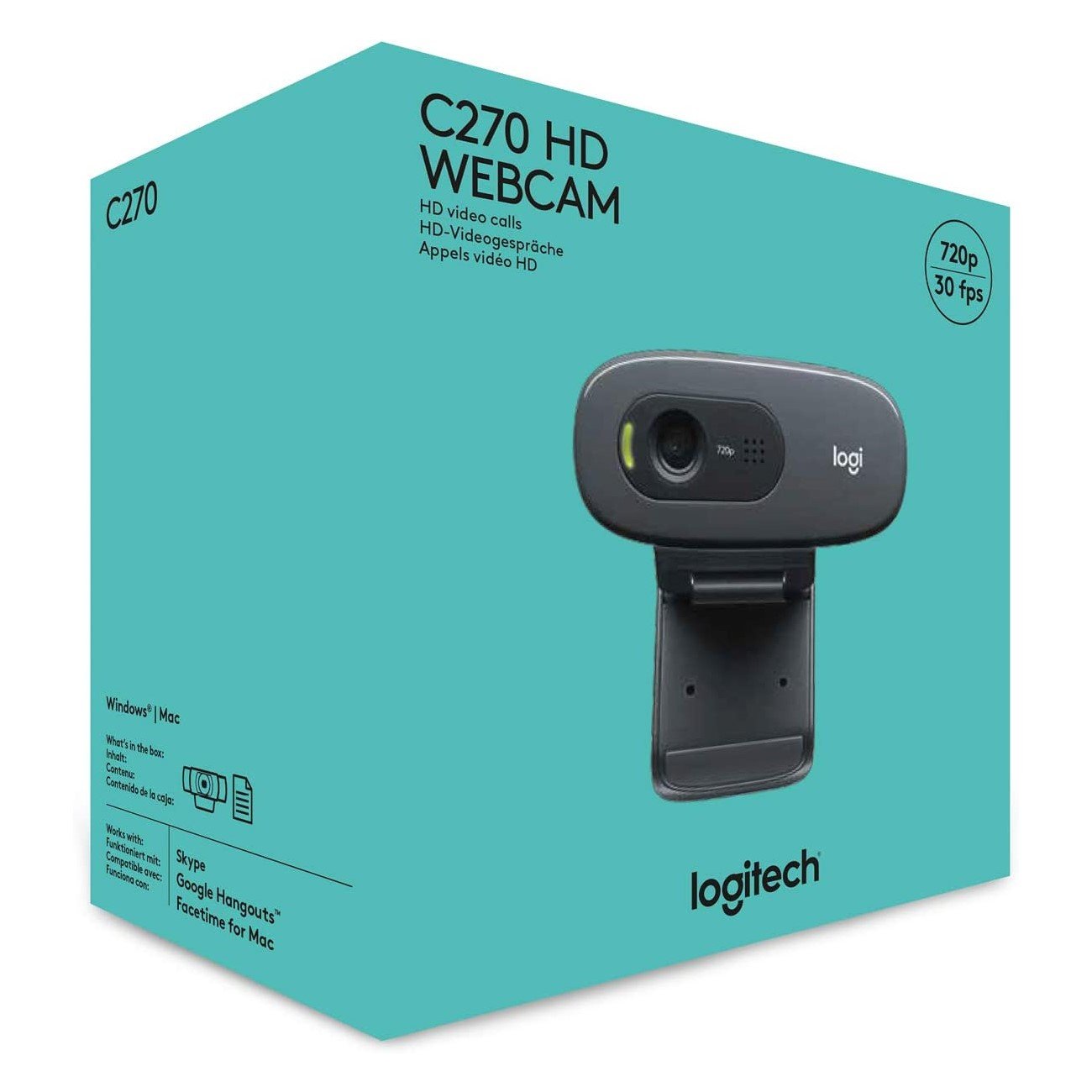 Logitech C270 HD Webcam