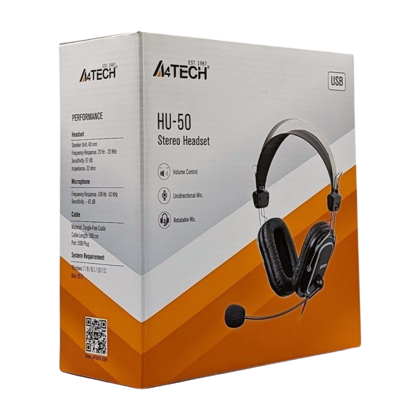 A4TECH HU-50 HEADPHONE