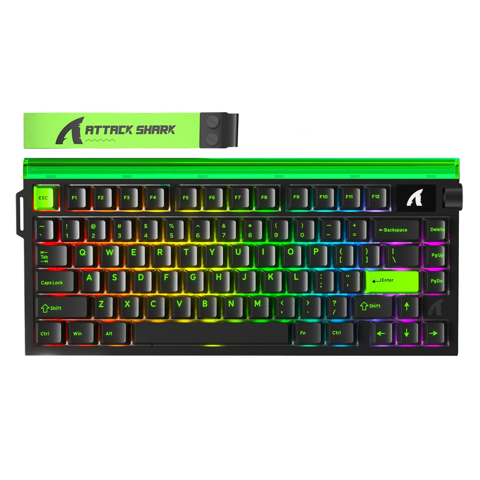 ATTACK SHARK R85 HE Rapid Trigger Keyboard with C01ULTRA LED Cable