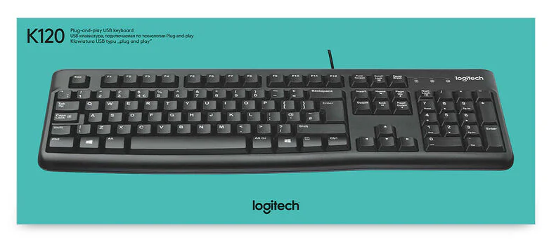 Logitech K120 Wired Keyboard