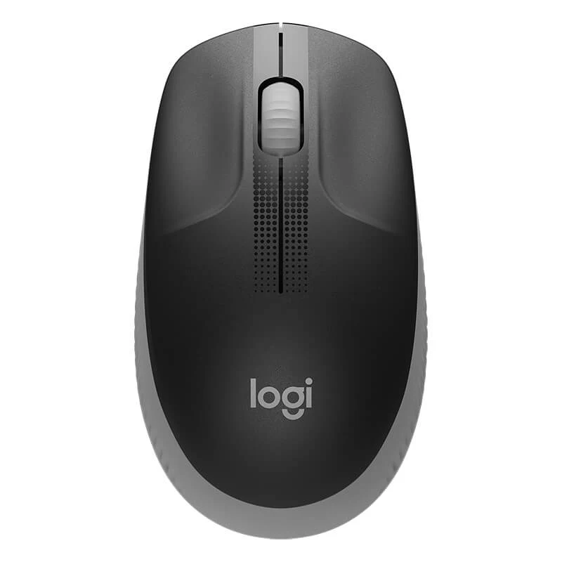 Logitech M190 Full Size Wireless Mouse – Charcoal