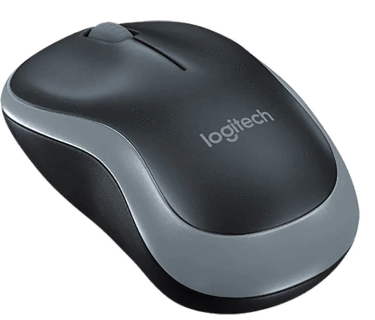 Logitech M185 Wireless Mouse (Swift Grey)