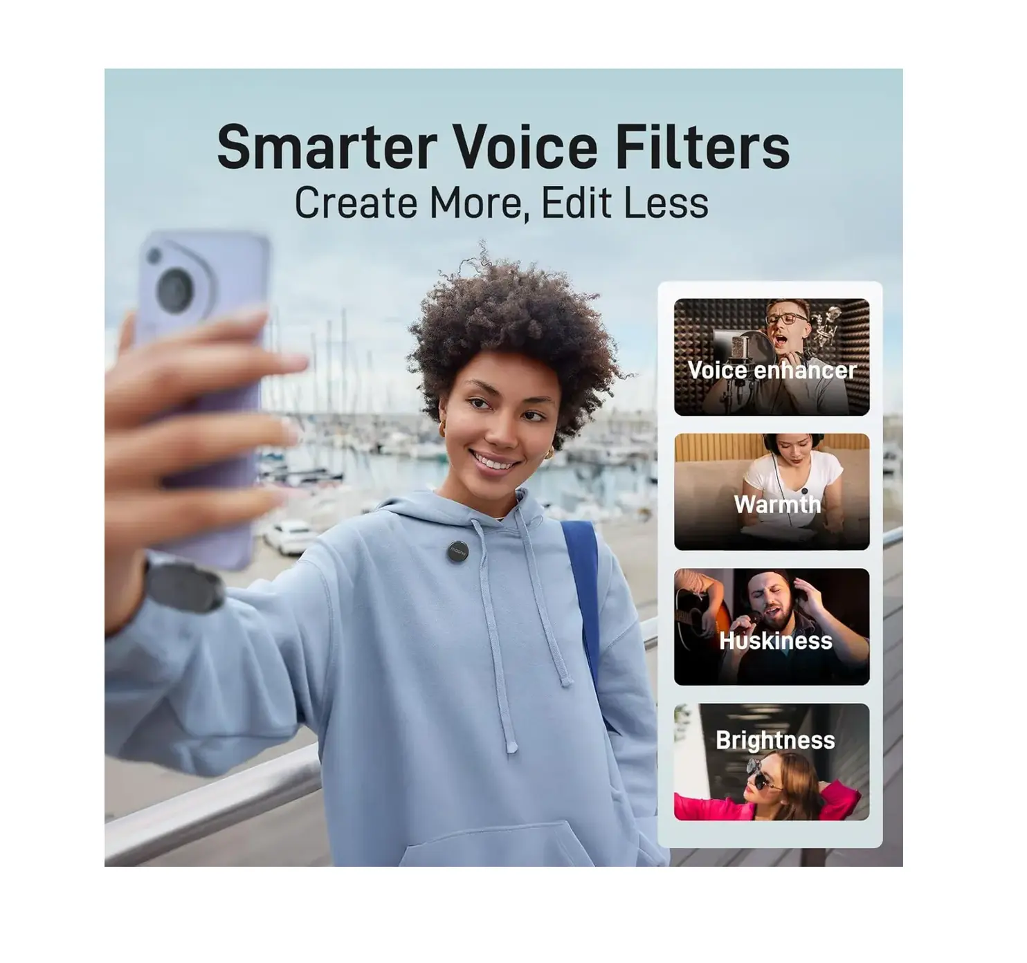 Maono Wave T5 Wireless Lavalier Microphone