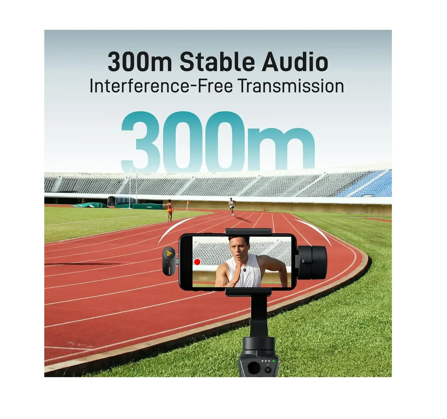 Maono Wave T5 Wireless Lavalier Microphone