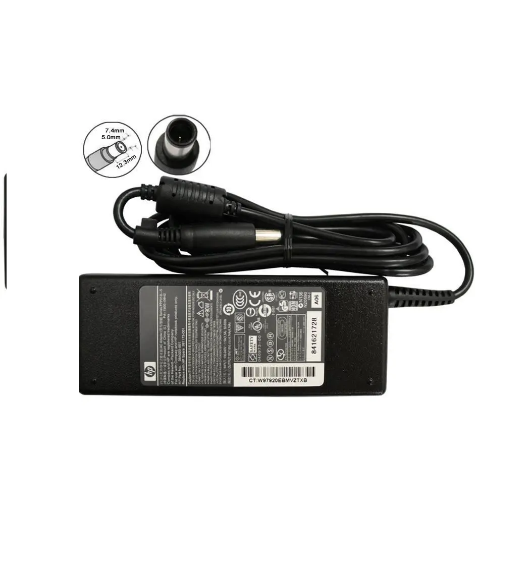 Hp round pin centrnio 90 watt charger ( PIN SIZE 7.4mm X 5.0mm )