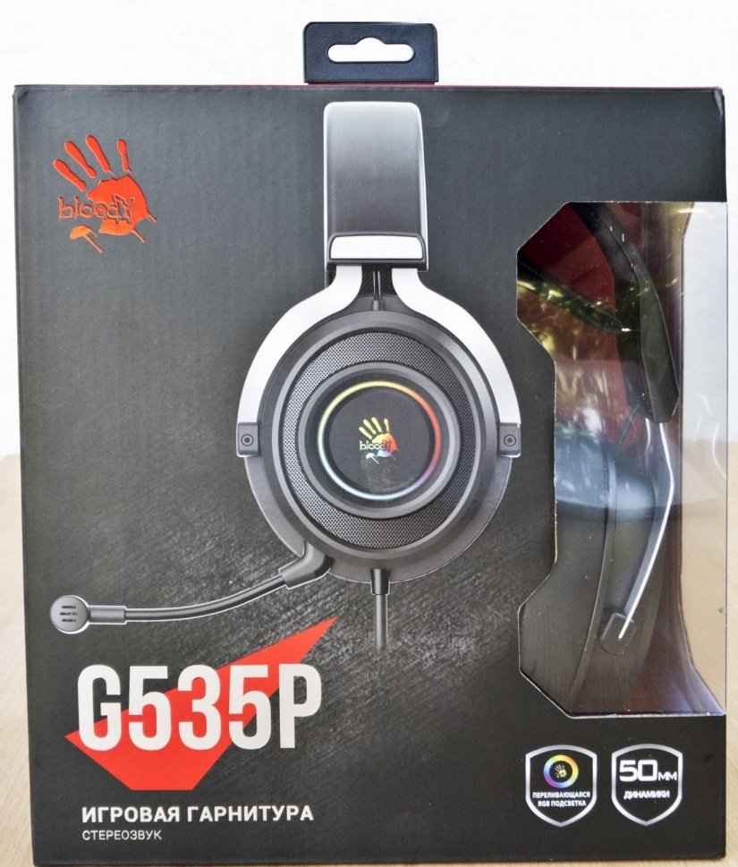 Bloody G535P Surround Sound Gaming Headset Black